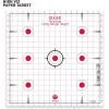 Allen Company Ruger Paper Shooting Targets, 7-Spot Precision Sight-in Grid, 17″ Square, 20-Targets Per Pack