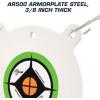 Allen Company Steel Gong – Thick AR 500 Steel Shooting Target for Outdoor Range Use at 200 Yards(Green 3/8in Thickness)