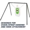 Allen Company Steel Gong Silhouette Target – Thick AR 500 Steel Shooting(Large)