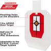Allen Company Steel Gong Silhouette Target – Thick AR 500 Steel Shooting(Medium)