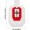 Allen Company Steel Gong Silhouette Target – Thick AR 500 Steel Shooting(Medium)