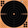EZ-Aim Adhesive Splash Technology Shooting Targets, Bullseye/Handgun Trainer/Sight-in-Grid/Gun – Rifle – Pistol – Airsoft – BB Gun – Air Rifle(Bullseye Target – 17.5 inch – 5 Pack)
