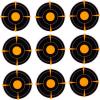 EZ-Aim Adhesive Splash Technology Shooting Targets, Bullseye/Handgun Trainer/Sight-in-Grid/Gun – Rifle – Pistol – Airsoft – BB Gun – Air Rifle(Bullseye Target – 2 inch – 12 Sheets  108 Pieces)