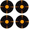 EZ-Aim Adhesive Splash Technology Shooting Targets, Bullseye/Handgun Trainer/Sight-in-Grid/Gun – Rifle – Pistol – Airsoft – BB Gun – Air Rifle(Bullseye Target – 3 inch – 12 Sheets  48 Pieces)