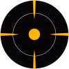 EZ-Aim Adhesive Splash Technology Shooting Targets, Bullseye/Handgun Trainer/Sight-in-Grid/Gun – Rifle – Pistol – Airsoft – BB Gun – Air Rifle(Bullseye Target – 6 inch- 12 Pack)