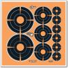 EZ-Aim Adhesive Splash Technology Shooting Targets, Bullseye/Handgun Trainer/Sight-in-Grid/Gun – Rifle – Pistol – Airsoft – BB Gun – Air Rifle(Bullseye Target Variety Pack – 1 inch: 72 Qty  2 inch: 36 Qty   3 inch: 24 Qty)