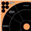 EZ-Aim Adhesive Splash Technology Shooting Targets, Bullseye/Handgun Trainer/Sight-in-Grid/Gun – Rifle – Pistol – Airsoft – BB Gun – Air Rifle(Handgun Trainer Target – 12 inch -5 Pack)