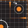 EZ-Aim Adhesive Splash Technology Shooting Targets, Bullseye/Handgun Trainer/Sight-in-Grid/Gun – Rifle – Pistol – Airsoft – BB Gun – Air Rifle(Sight-In Grid Target – 12 inch – 5 Pack)