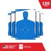 EZ-Aim Silhouette Targets for Shooting – Human Body Paper Practice Targets(100 Pack)