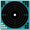 Girls With Guns Adhesive Splash Splatterburst Shooting Targets By Allen (Bullseye / Handgun Trainer / Sight-In Grid) – 5 Pack -Gun – Rifle – Pistol – Airsoft – BB Gun – Air Rifle(GWG Bullseye Target  12 inch  5 Pack)