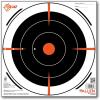 Allen Company EZ Aim Paper 8-inch Bullseye Target, 26-Pack, Black/Orange/White