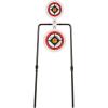 Allen Company EZ-Aim Hardrock AR500 Shooting – Round and Square Metal Spinner Targets(Silhouette Target Spinner)