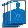 EZ-Aim Silhouette Targets for Shooting – Human Body Paper Practice Targets(4 Pack)