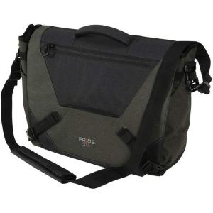 Allen Company Pride6 Base Tactical Messenger Bag, Courier Bag, Shoulder Bag, with Laptop and Conceal Carry Pocket, Internal Pockets, Tightening System, Green/Black