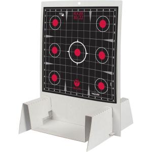 Allen Company Ruger® 10/22® Paper Shooting Target – Splash Splatter Reactive Adhesive Target Kit – Sight-in Square Target – 5 Targets Per Pack(Stand + 3 Targets)
