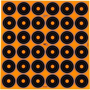 EZ-Aim Adhesive Splash Technology Shooting Targets, Bullseye/Handgun Trainer/Sight-in-Grid/Gun – Rifle – Pistol – Airsoft – BB Gun – Air Rifle(Bullseye Target -1 inch – 12 Sheets  432 Pieces)