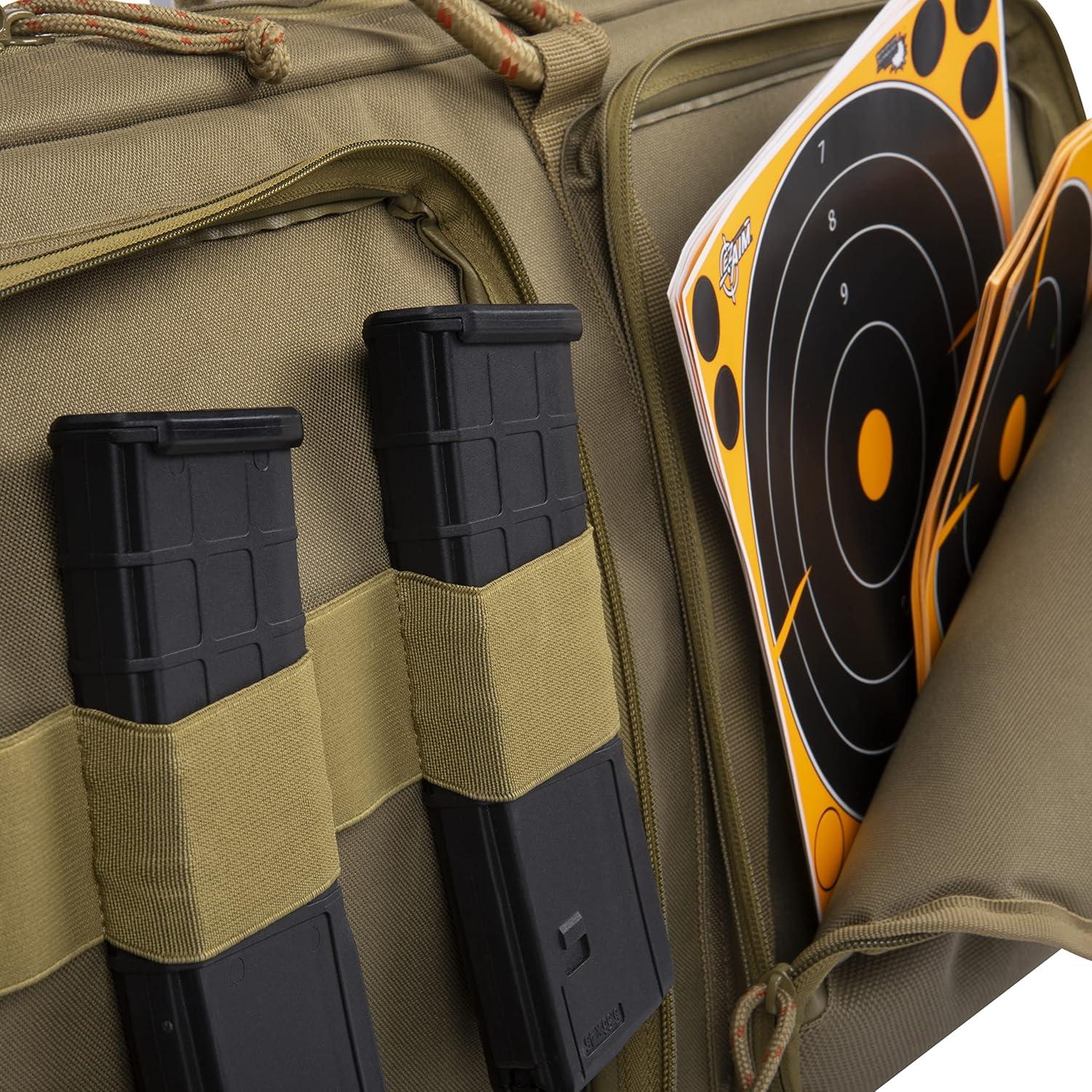 image:imageAllen Company TacSix 42 Lockable Division Tactical Gun Case Black
