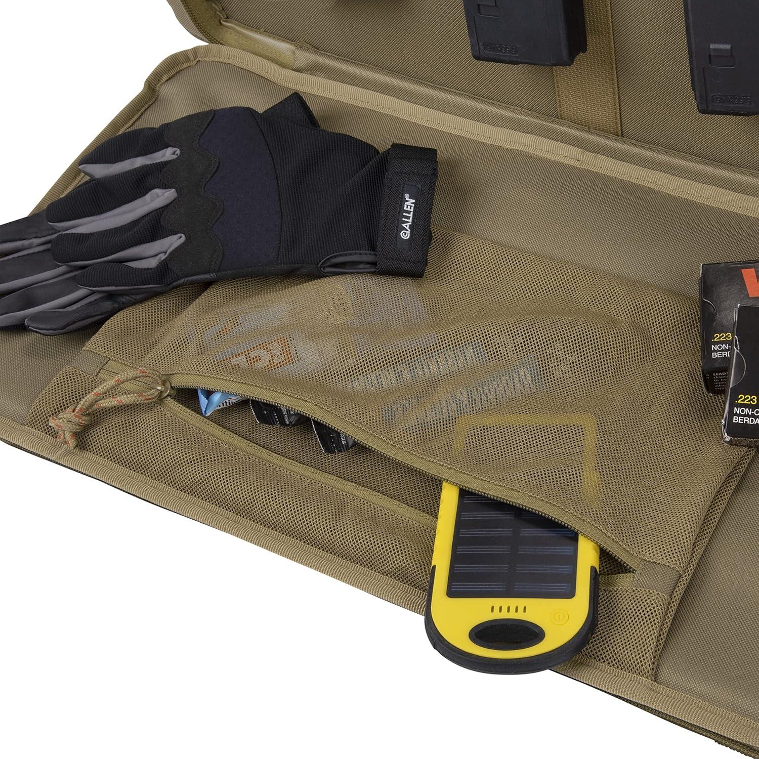 image:imageAllen Company TacSix 42 Lockable Division Tactical Gun Case Black