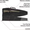 Allen Company 50″ Plata Rifle Case, Black