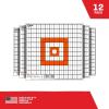 Allen Company Ez-Aim 12 inch x 12 inch Paper Grid Target, 12 Targets per Pack, Orange