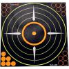 Allen Company EZ See Adhesive Round Bullseye Target(Black)