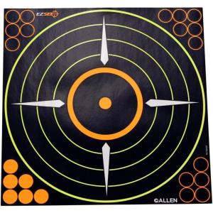 Allen Company EZ See Adhesive Round Bullseye Target(Black)