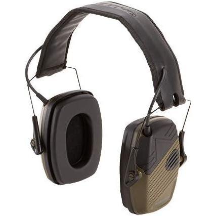 image:imageAllen Company Low Profile Shooting Ear Muffs Gun Ear Protection with Built in Microphone Shooting HeadphonesLow Profile