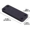 Allen Company Gun Magnet, Rubber Coated Magnetic Handgun Mount, 35 lbs, Black (18530)(1 Piece – 35 lbs)