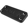 Allen Company Gun Magnet, Rubber Coated Magnetic Handgun Mount, 35 lbs, Black (18530)(1 Piece – 35 lbs)