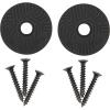 Allen Company 2-Piece Magnet Handgun Holder Set, Holds Guns & Tools, Pistol Magnet Gun Mount Black