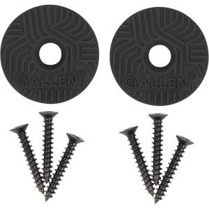 Allen Company 2-Piece Magnet Handgun Holder Set, Holds Guns & Tools, Pistol Magnet Gun Mount Black