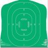 EZ Aim 12″ x 18″ Paper Shooting Targets Silhouette, High Contrast Green Design for Accuracy Training, Pistol Rifle Practice, 10 Pack