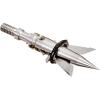 Allen Company Stryke Helios 2 Blade Steel Expandable Broadhead by Allen Company, Swift Terminal Performance, 100 Grain, 1.75 (1 3/4) Inch Cutting Diameter, 3 Pack, Metal